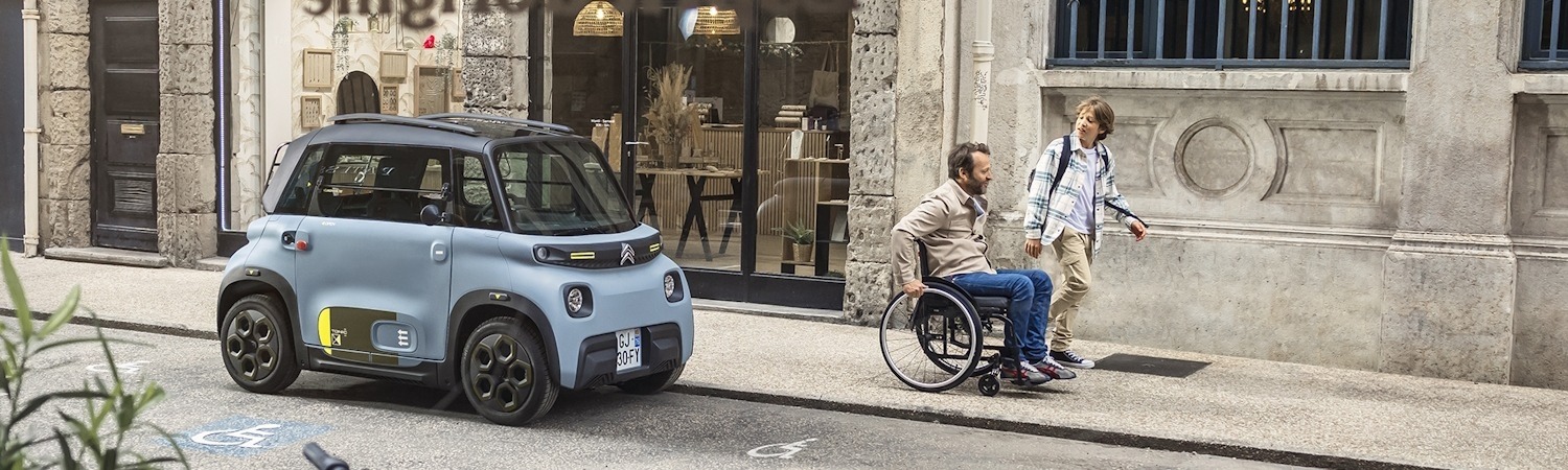 Citroen Ami Concept Is A Wheelchair-Friendly EV