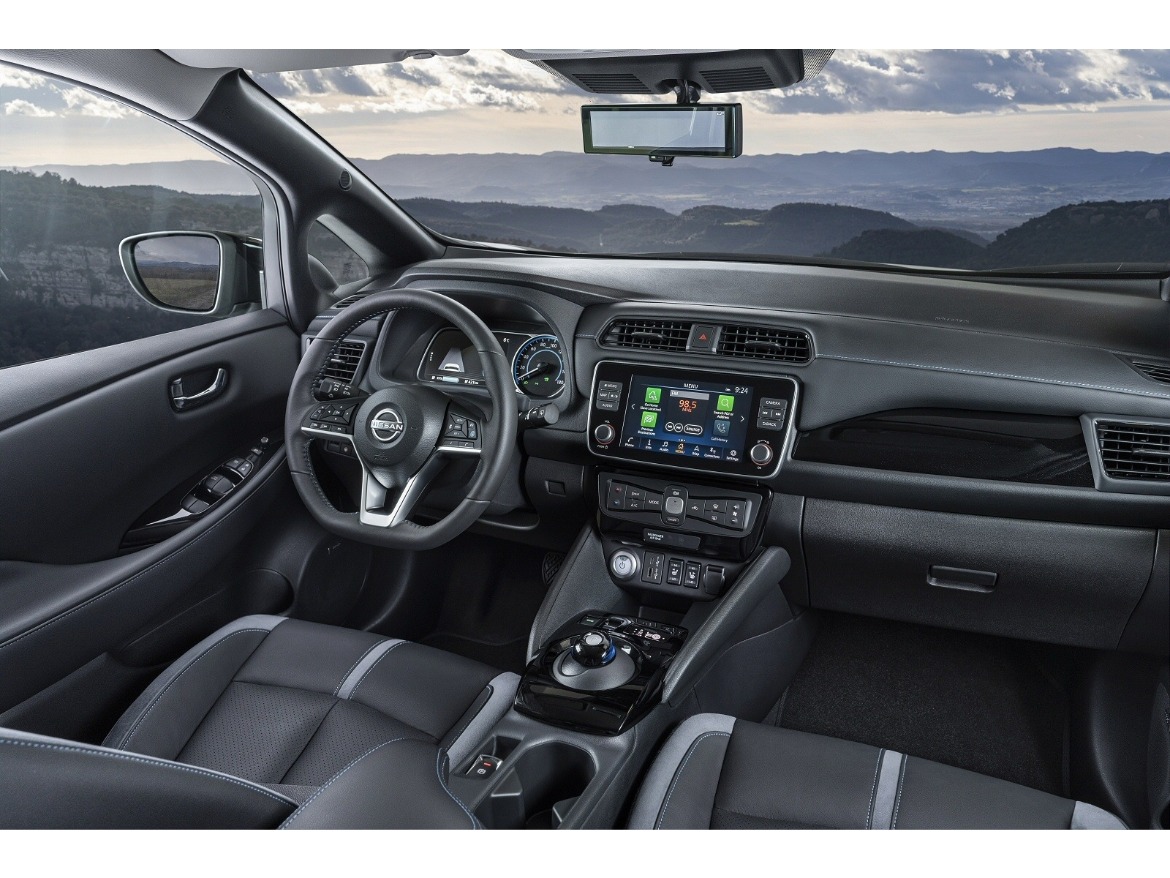 New Nissan Leaf Motability Interior