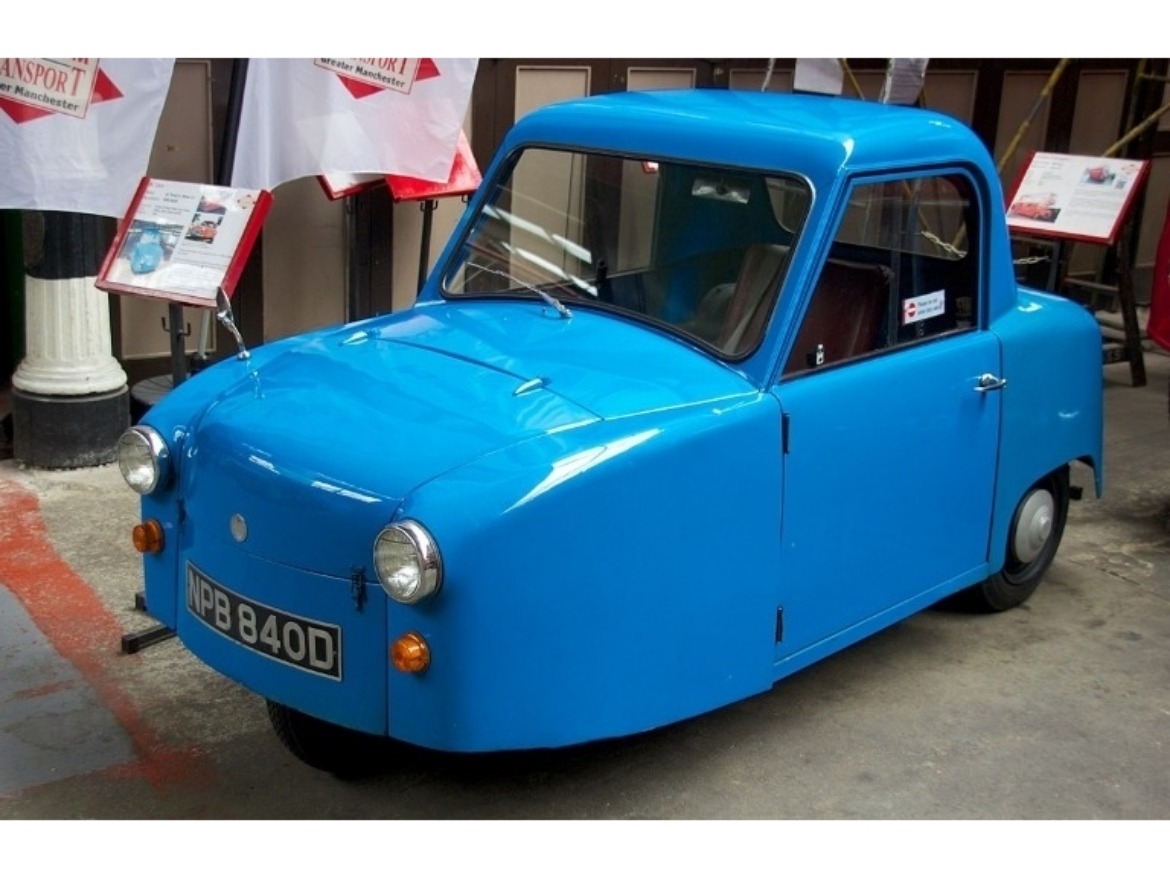 The Invacar was a small single-seater vehicle designed to be used by disabled drivers.